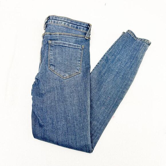L'Agence Margot Skinny High Rise New Vintage Denim Jeans Size 24 - Picture 9 of 9